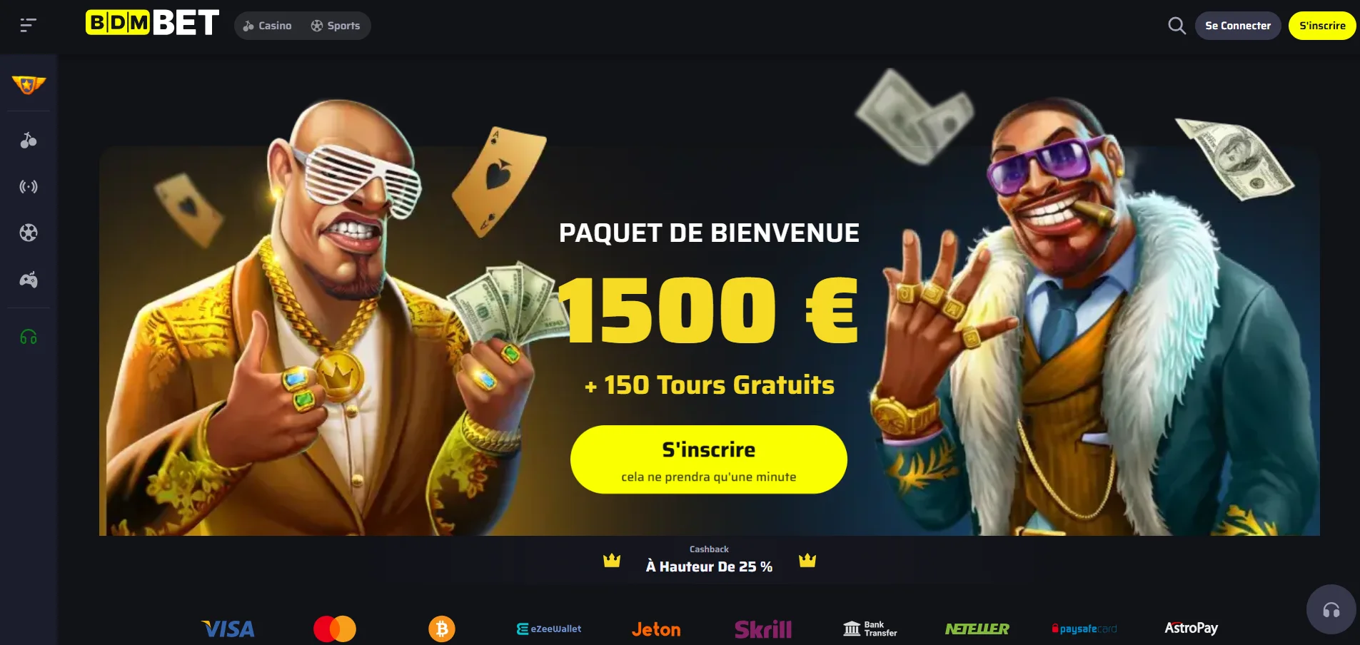 BDMbet casino en ligne France