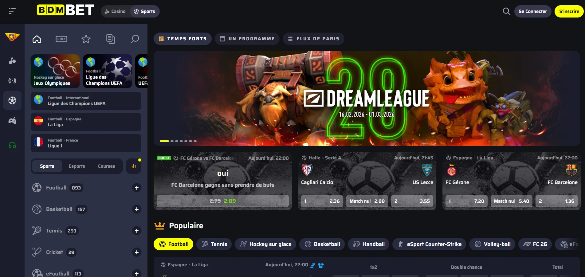 BDMbet casino pari
